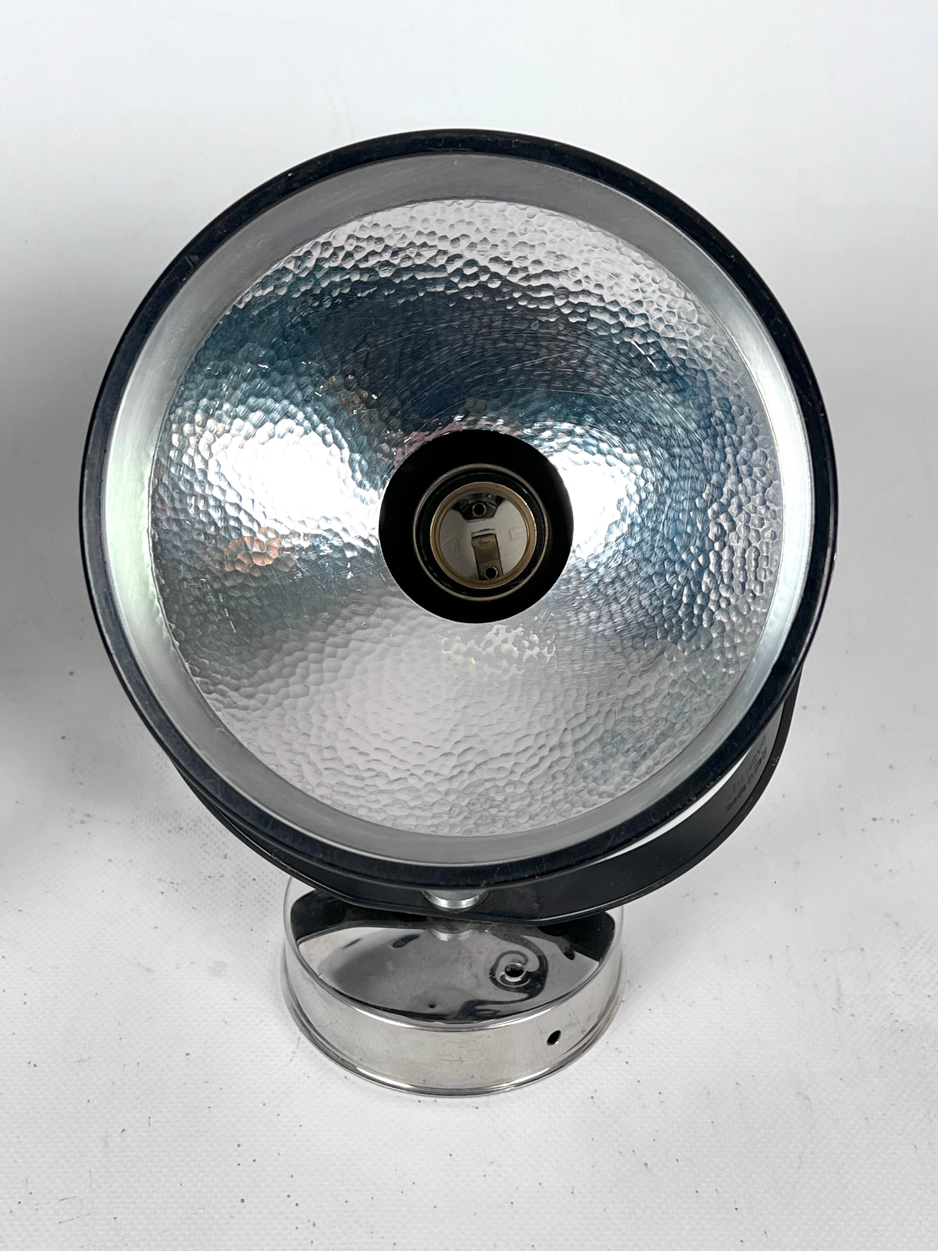 Paire d'appliques orientables Gae Aulenti pour Stilnovo, Italie des années 1970