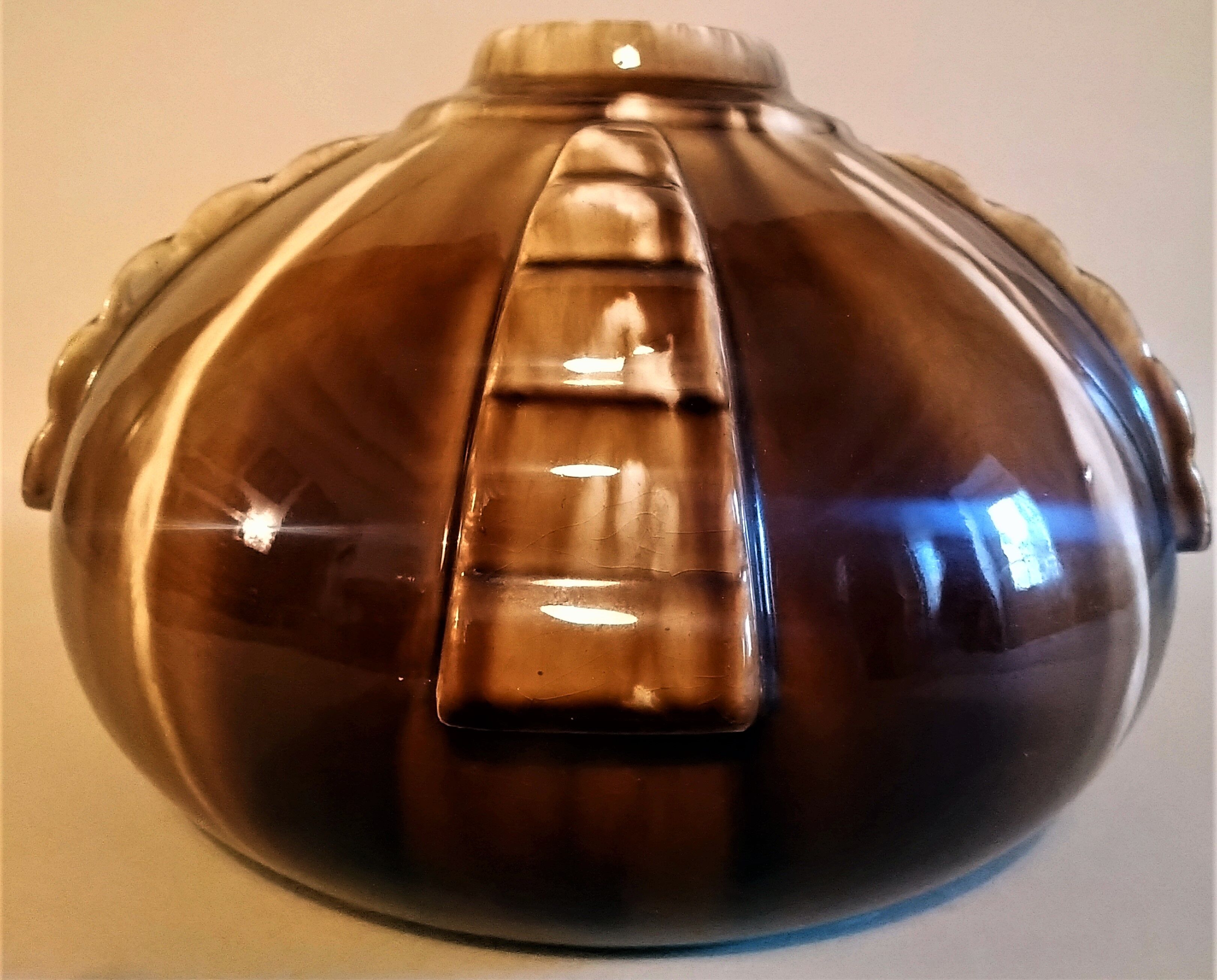 Glazed ceramic vase Elgé in Vierzon