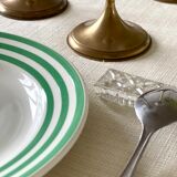 6 vintage Slave dessert plates