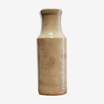 Vintage beige sandstone vase