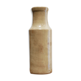 Vase vintage en grès beige