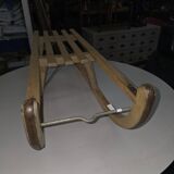 Luge vintage en bois
