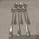 6 silver-plated metal soda spoons by Christofle silversmiths, Fidelio pattern