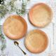 3 Petites Assiettes Vintage en Grès Vallauris