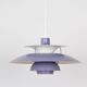 Rare suspension PH 5 indigo de Poul Henningsen, Louis Poulsen, 1958