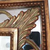 Old wall mirror