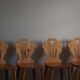 Ensemble de 6 chaises en pin