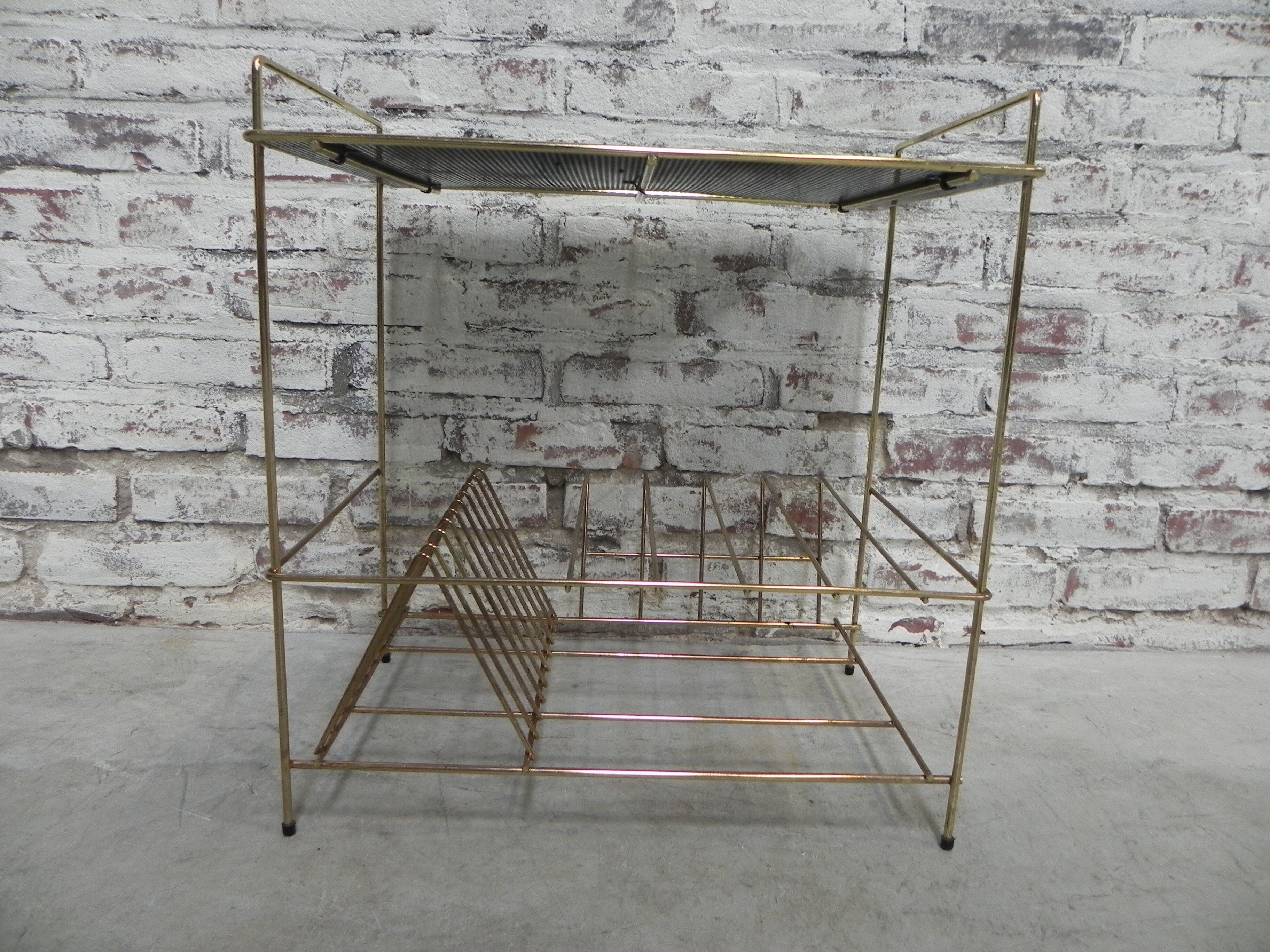 Vintage magazine rack