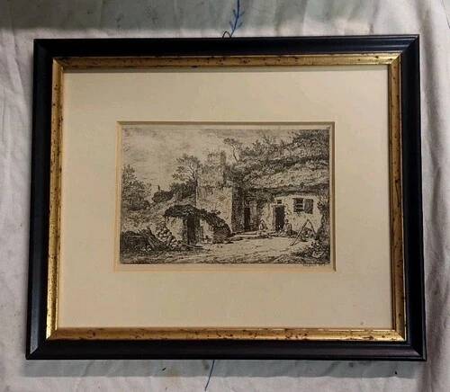 Alexis nicolas perignon (nancy 1726-1782) engraving xviii landscape