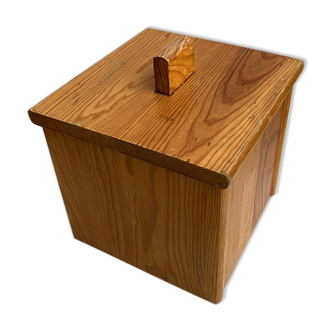 Wooden box regain vintage 1970