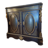 Sideboard, copper marquetry, Napoleon III period. 19th century
