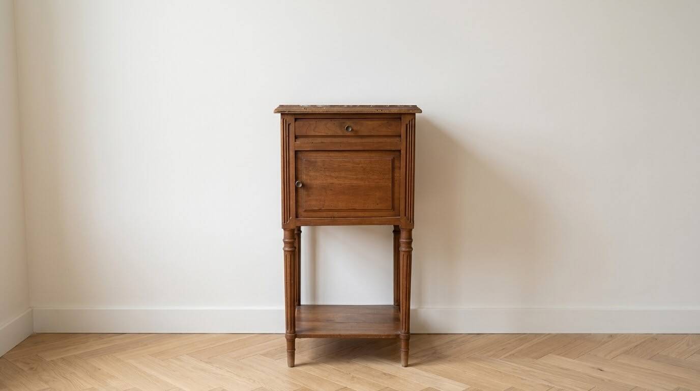Vintage bedside table
