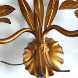 Pair of wall lights with ears of wheat decor