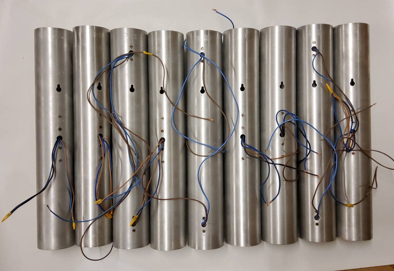 Vintage Fuga wall lights by Maija Liisa Komulainen for Raak, 1970s