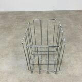 Magazine holder Willi Glaeser chrome 70s