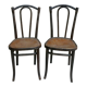 Pair of Thonet bistro chairs