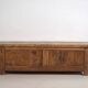 Antique mint green patinated TV cabinet (c.1900) #33