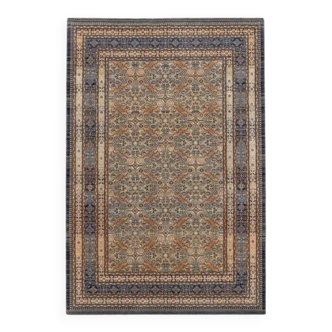 Blue and beige Persian rug ANNA