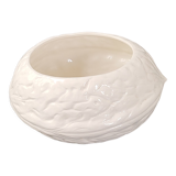 Vintage giant walnut pot cover 1960