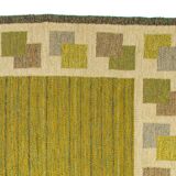 Scandinavian mid-century rug, signed. 300 cm X 195 cm (118.11 x 76.77 in)