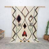 Moroccan Berber rug 219 x 140 cm Azilal wool rug