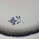 large flat plate Niderviller round dish.