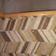Lots of 4 vintage wooden chairs