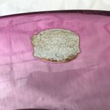 Val Saint-Lambert crystal centrepiece – Wave model circa 1950