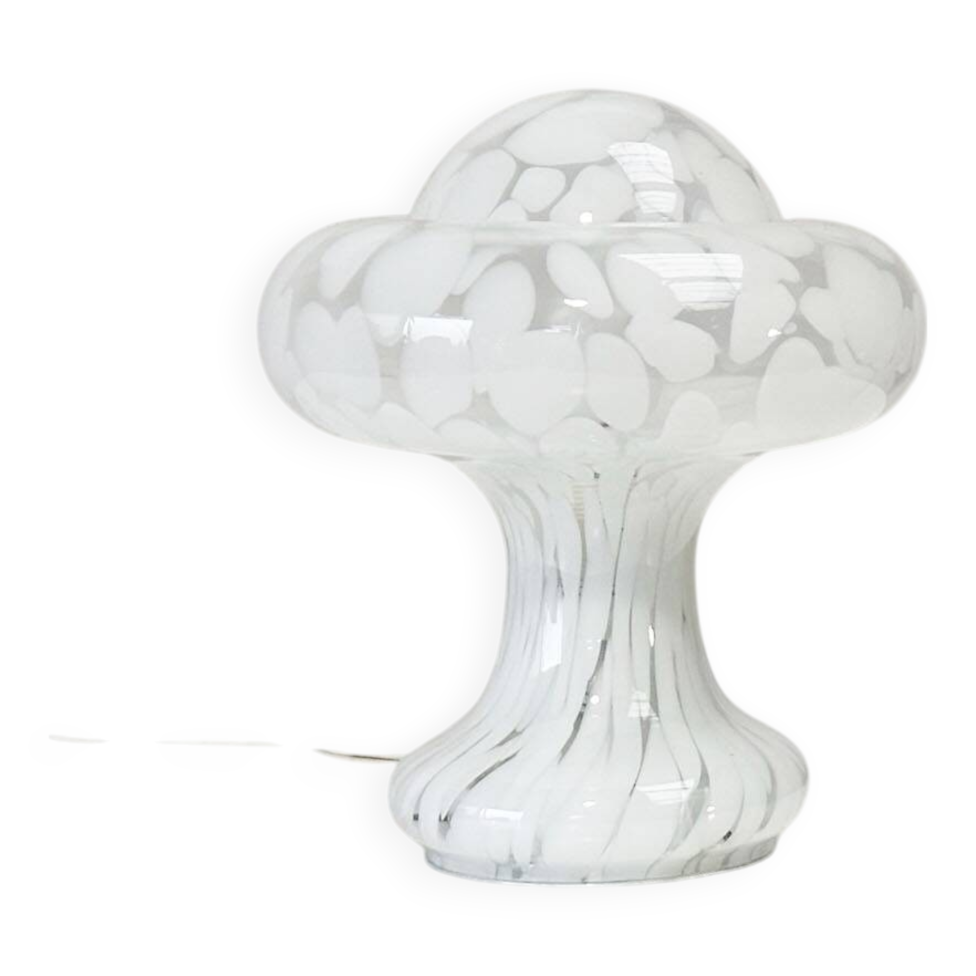 Lampe de table en verre Mazzega