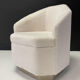 Paire de fauteuils vintage de forme hexagonale, 1970