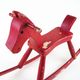 Kay Bojesen wooden rocking horse, red finish, Danish design, 1970s