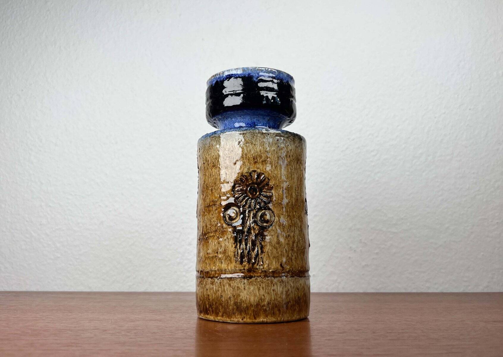 Mid-Century Modern Danish Studio Pottery Vase, 1960s