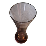 Artisanal violet vase