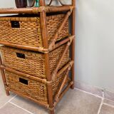 Rattan storage furniture