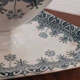 Saucière ancienne en faïence "Société Anonyme" St Amand et Hamage