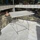 Ancienne table pliante
