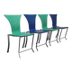 KFF – Karl Friedrich Förster set of 4 Postmodern Dining Chairs, 1990s
