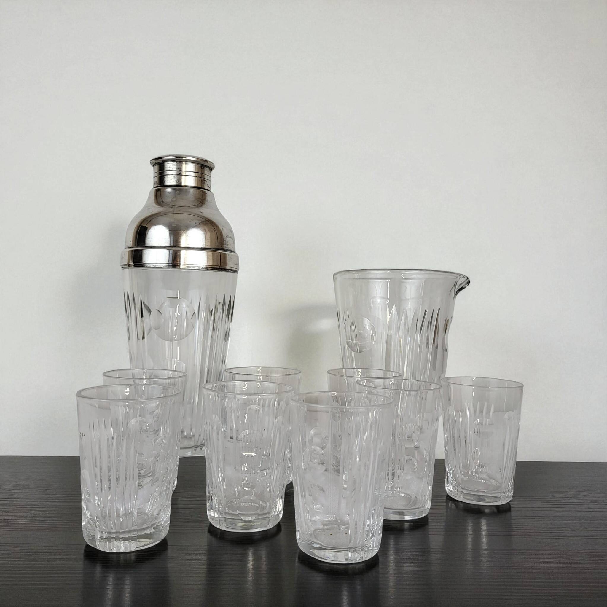 Sèvres crystal glassware service