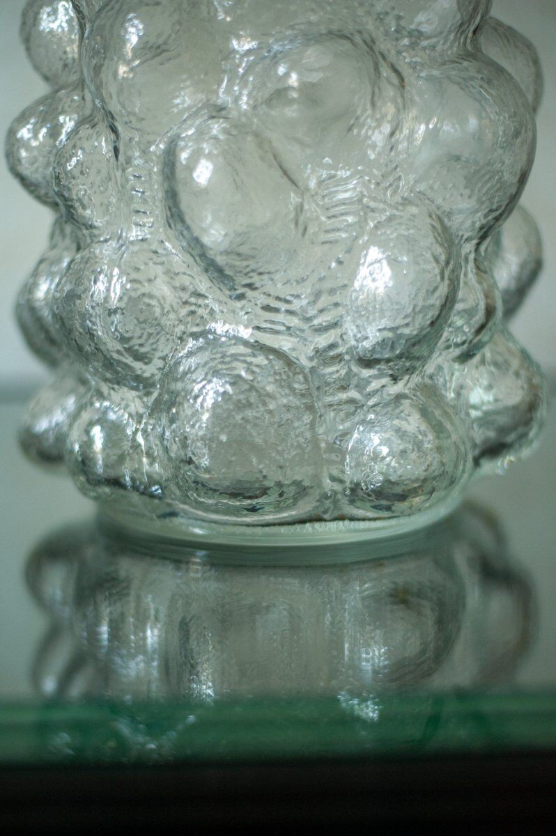 Bubble glass vase by Pavel Pánek, 1970s