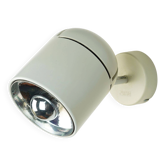 1/6 - adjustable WALL LAMP sconce staff duo spotlight, white, 1970s