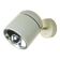 1/6 - adjustable WALL LAMP sconce staff duo spotlight, white, 1970s