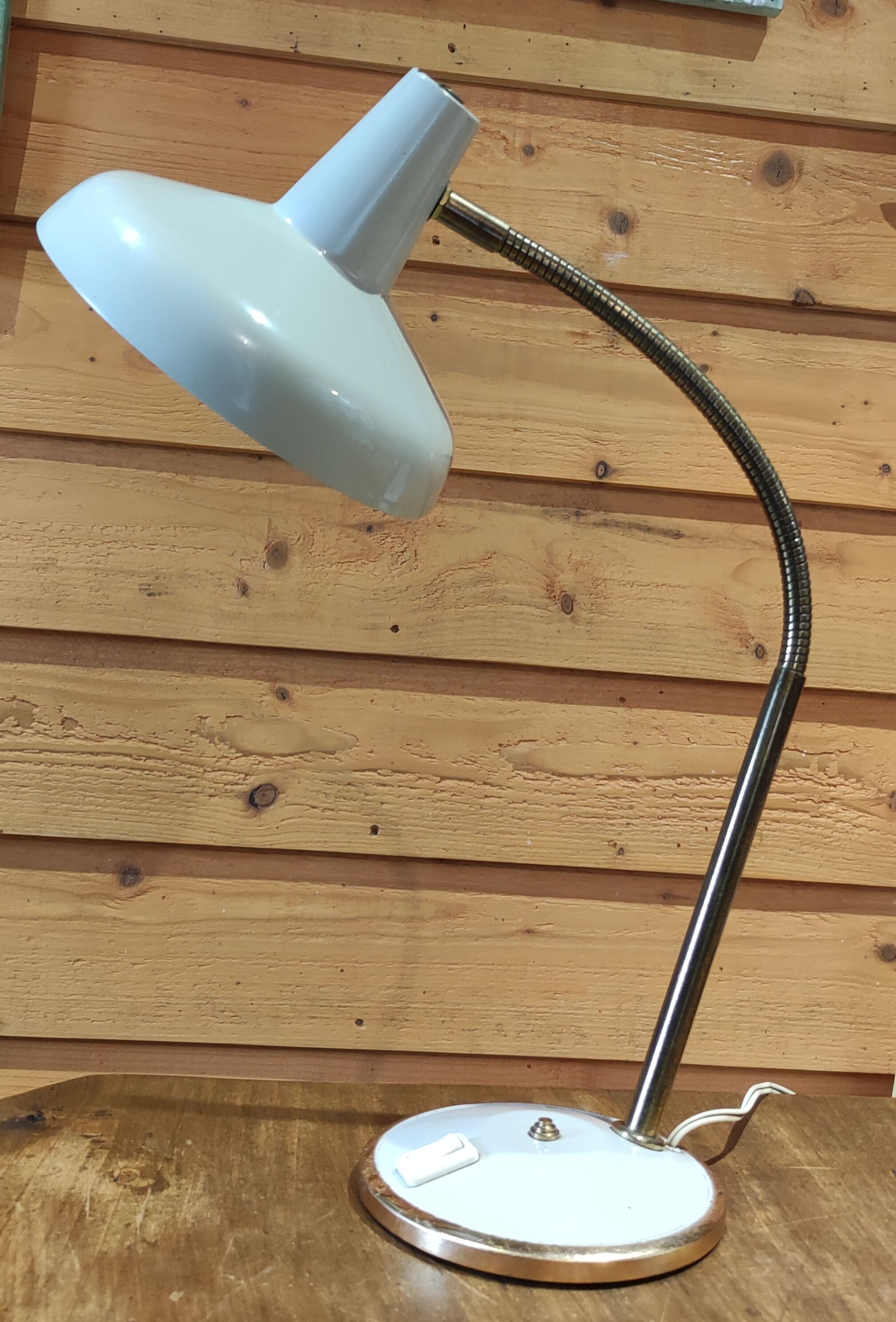 Vintage table lamp, Aluminor Nice France