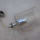 Glass hanging light