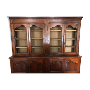 Bibliothèque merisier