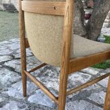4 vintage Scandinavian style chairs