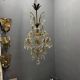 Crystal Italian Maria Teresa Light Pendant  1950’s 
