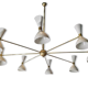 Chandelier in the style of Italian creations of the 50s