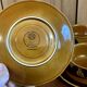 Set of Ochre Villeroy & Boch Soup Bowls and Plates from the Picnic Series