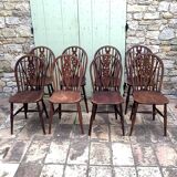 8 chaises Windsor