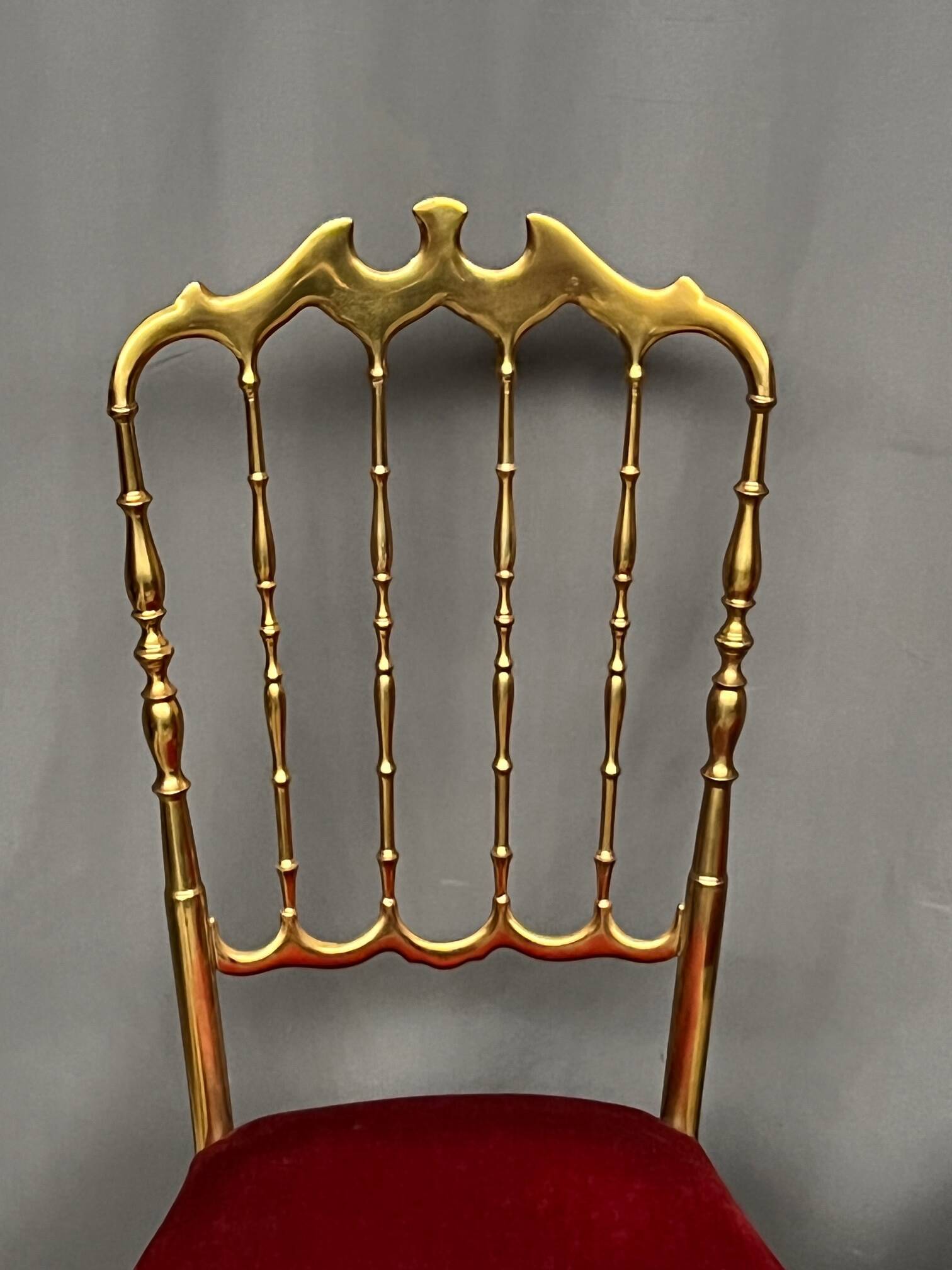 Chiavari. Set - chaise design de style Napoléon III.